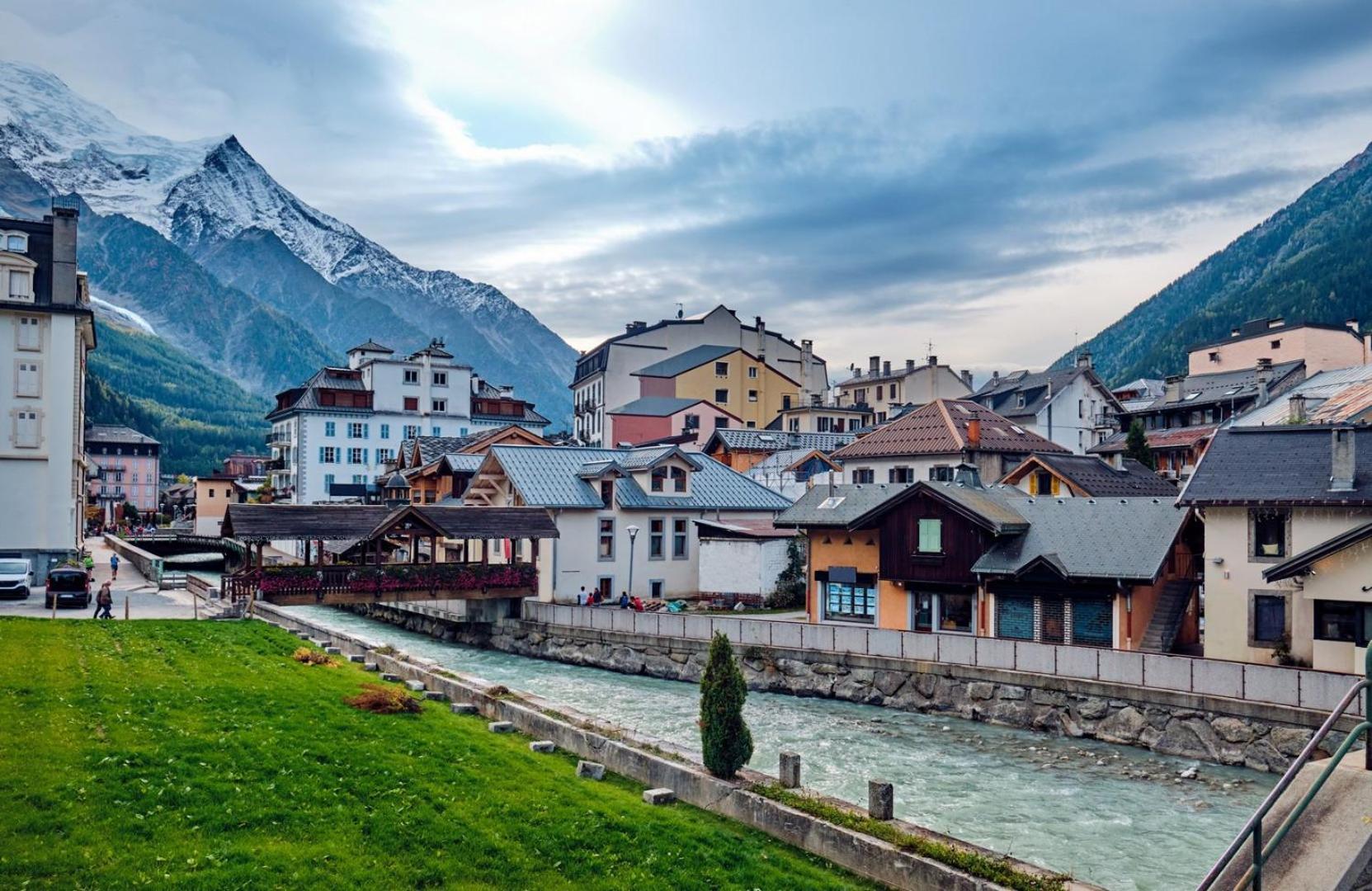 Apartment Genevrier - Spacious Balcony With Mont Blanc Views Chamonix ภายนอก รูปภาพ